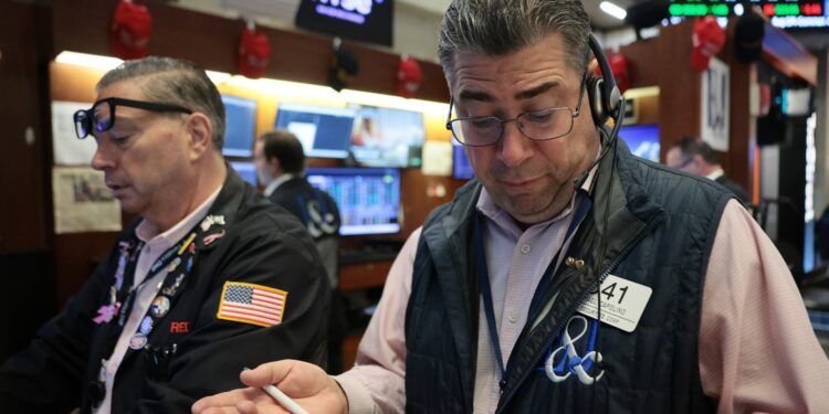 Stock futures fall as investors weigh calls for AI slowdown, oil gains: Live updates