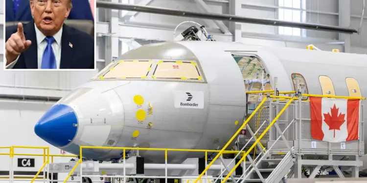 Bombardier stock sinks after Trump threatens to shut Canadian jet maker out of US