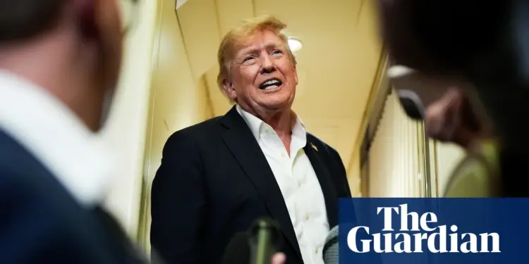 Trump attacks ‘sick conspiracy’ against AI as tech stocks slide