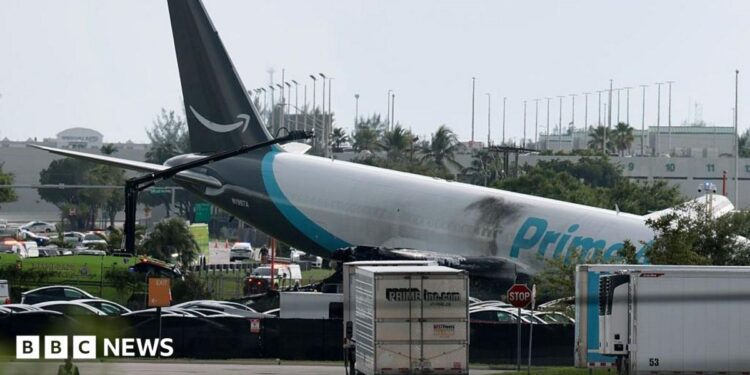 Amazon plane crash: Investigators to give update on deadly Miami incident