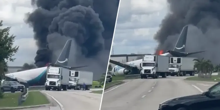 Live Updates: 5 dead, 5 injured after Amazon cargo plane overruns runway at MIA, sheriff says