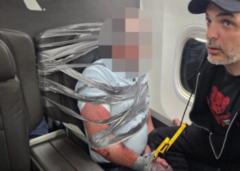 Disruptive passenger duct-taped to first-class seat as plane makes emergency landing at BWI Marshall Airport