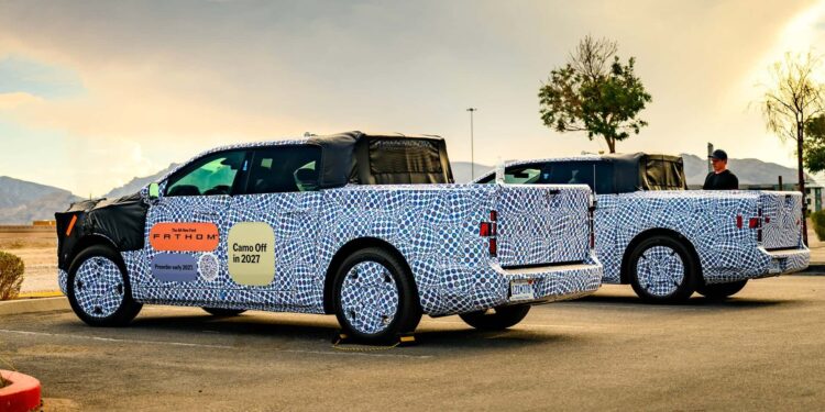 Ford’s $30,000 Fathom EV Truck Appears More Conventional Than Expected