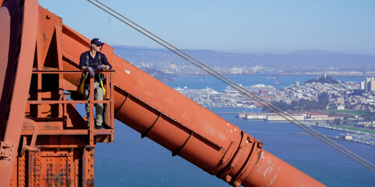 At the top of the Golden Gate Bridge, Governor Newsom signs his final bill — investing in California’s next generation of innovation
