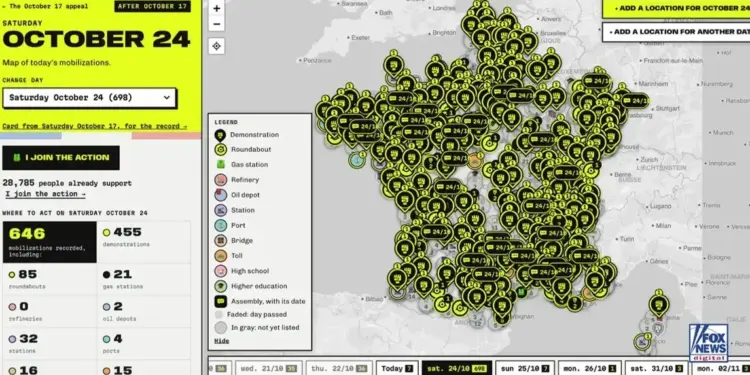 Fifty Antifa groups in France join vast network to ensure chaos in weekend protests
