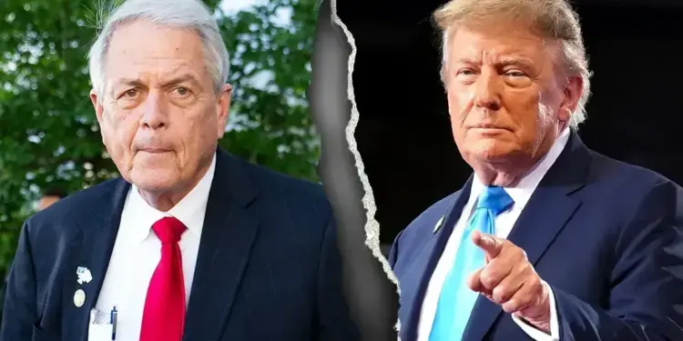Trump accused of trying to ‘force’ Senate candidate on voters as GOP feud erupts