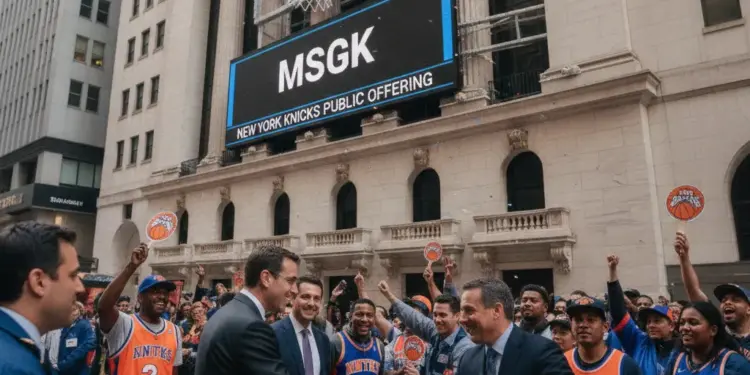 Wall Street Gets Its Own Game As The Knicks Prepare For Public Listing